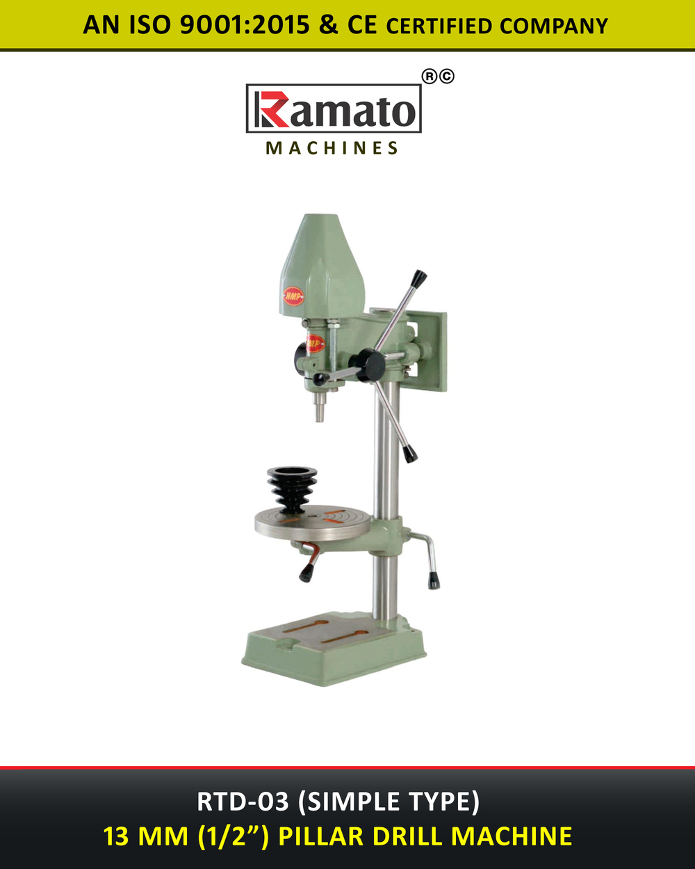 Punjab Type Drilling Machine Manufacturer Exporter From Rajkot Gujarat Bharat India