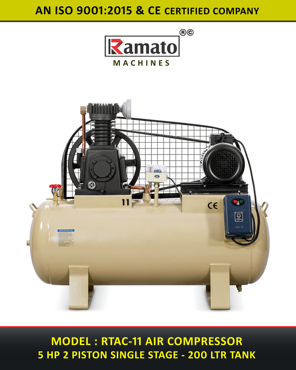 Industrial Air Compressor With Motor and All Accessories Manufacturer Exporter india