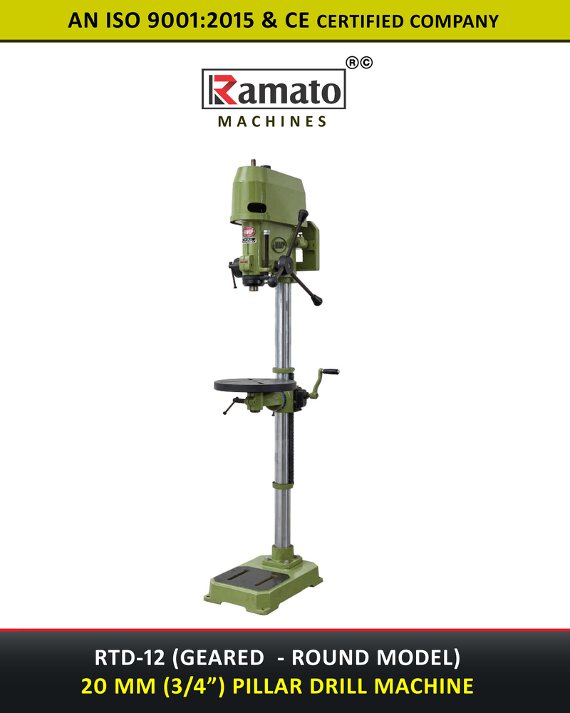 20mm Geared Drilling Machine Manufacturer Exporter India