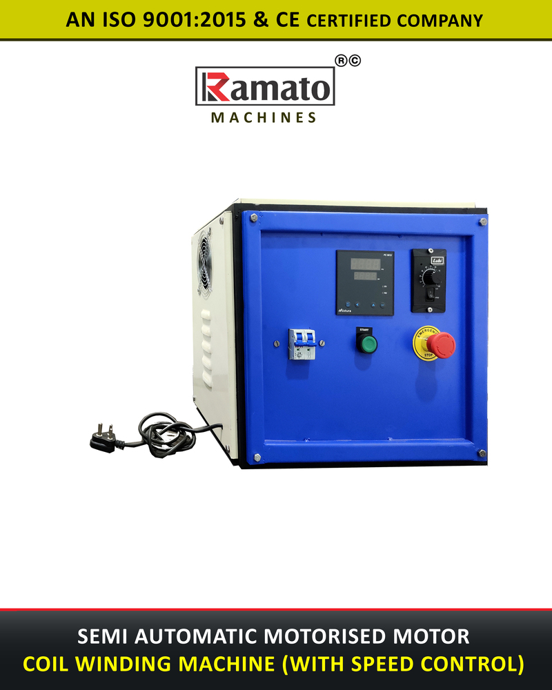 Automatic Motor Coil Winding Machine Manufacturer Exporter in Rajkot Gujarat Bharat (INDIA)