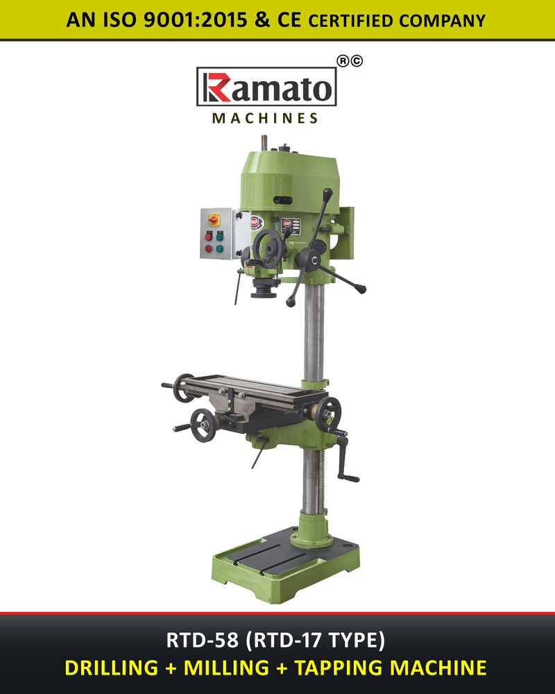 Drilling Tapping Milling Machine Manufacturer Exporter India