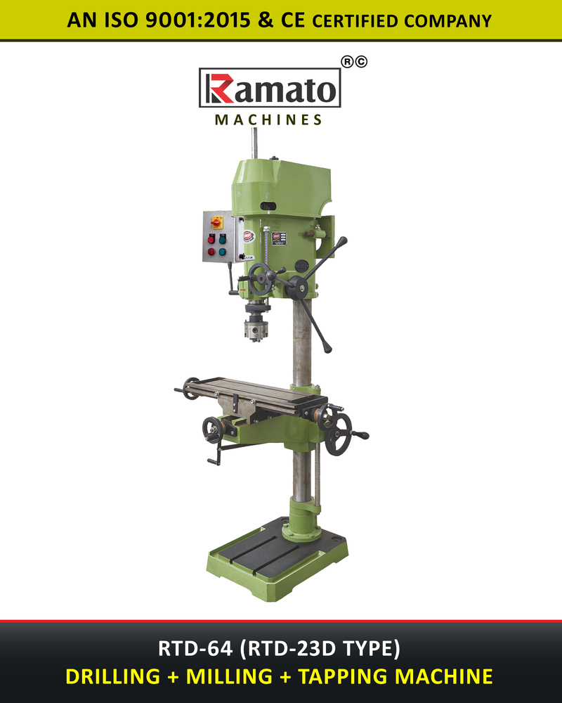 40mm Drilling Milling Tapping Machine Manufacturer Exporter India