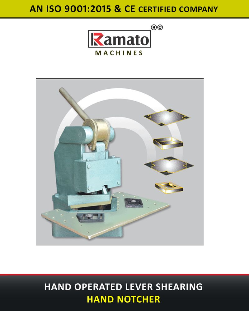HAND NOTCHER Manufacturer Exporter in Rajkot Gujarat Bharat (INDIA)
