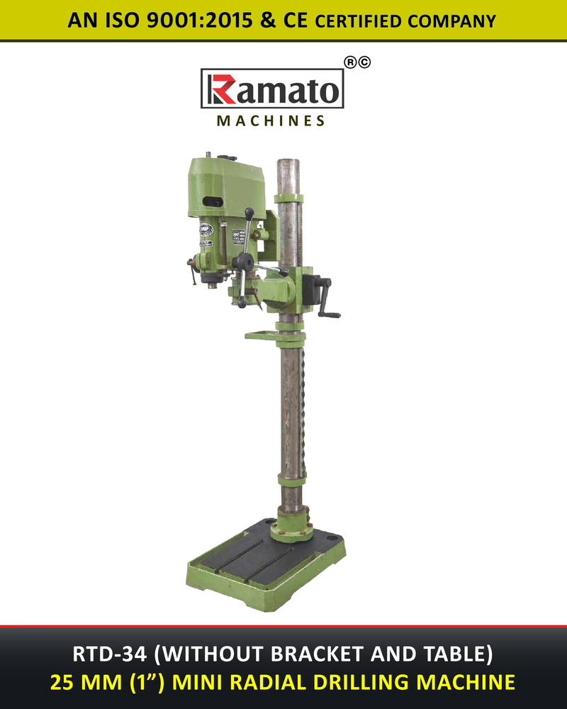 20mm Mini Radial Drilling Machine Manufacturer Exporter India