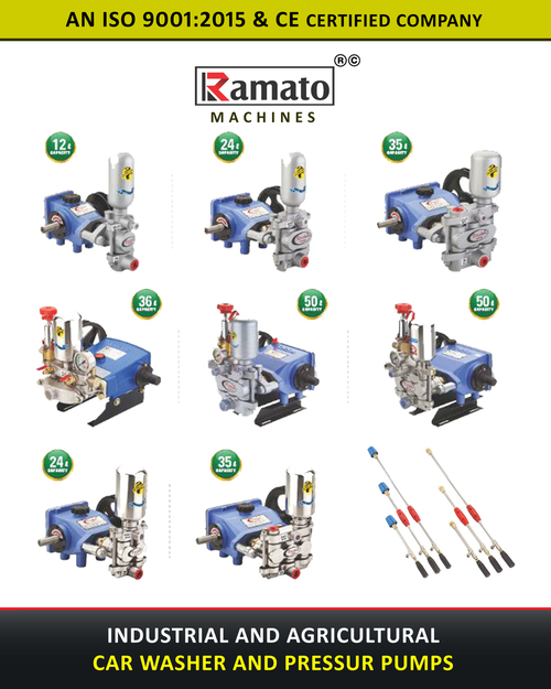 Industrial Washer Pumps Manufacturer Exporter in Rajkot Gujarat Bharat (INDIA)