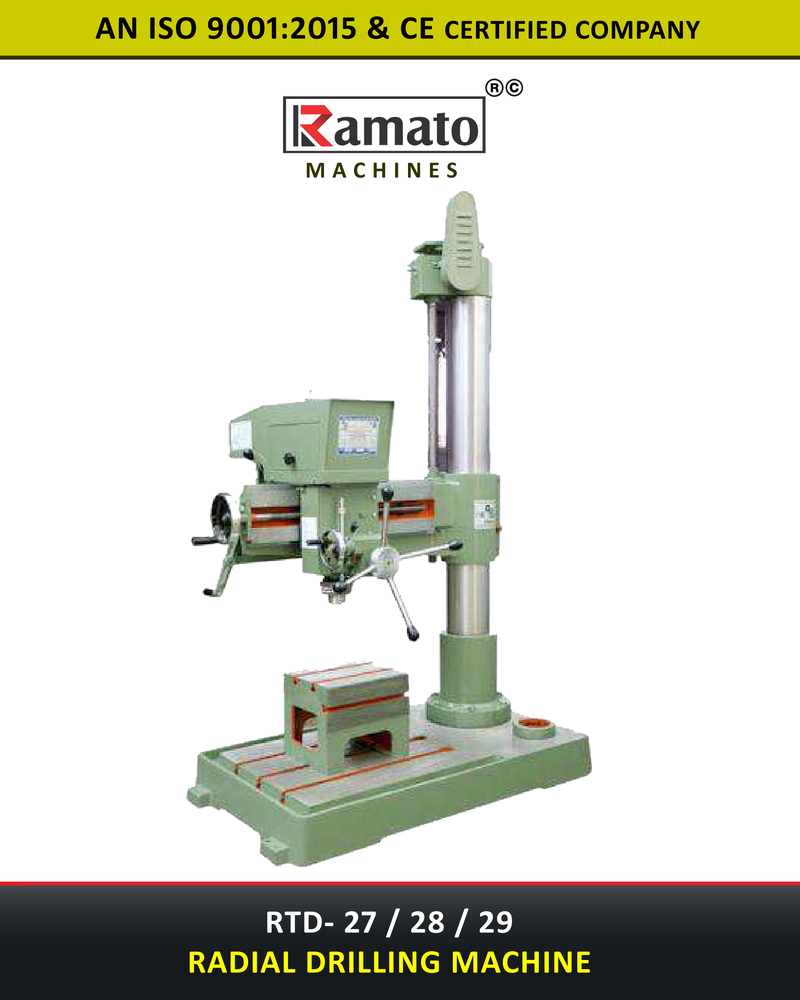 50mm Radial Drilling Machine Manufacturer Exporter India