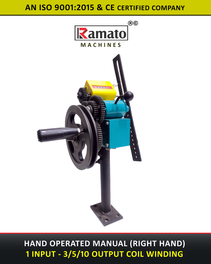 Manual Motor Coil Winding Machine Manufacturer Exporter india