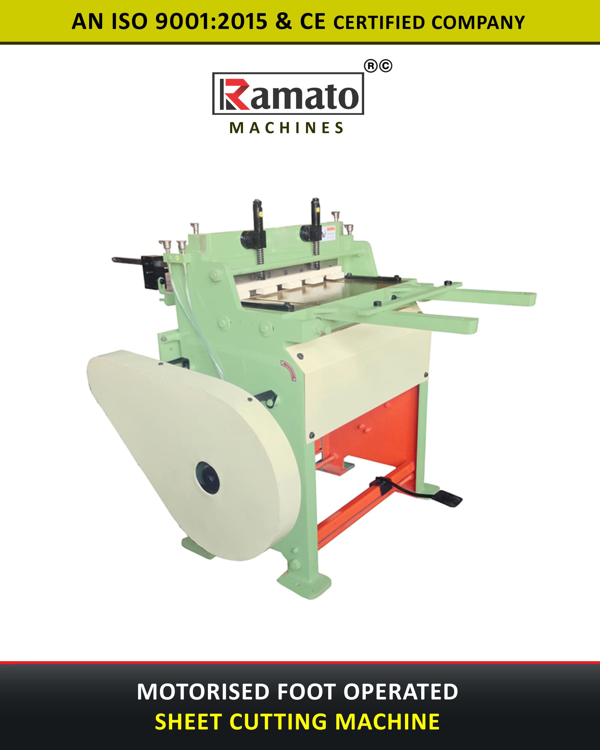 FOOT MOTORS SHERING MACHINE Manufacturer Exporter in Rajkot Gujarat Bharat (INDIA)