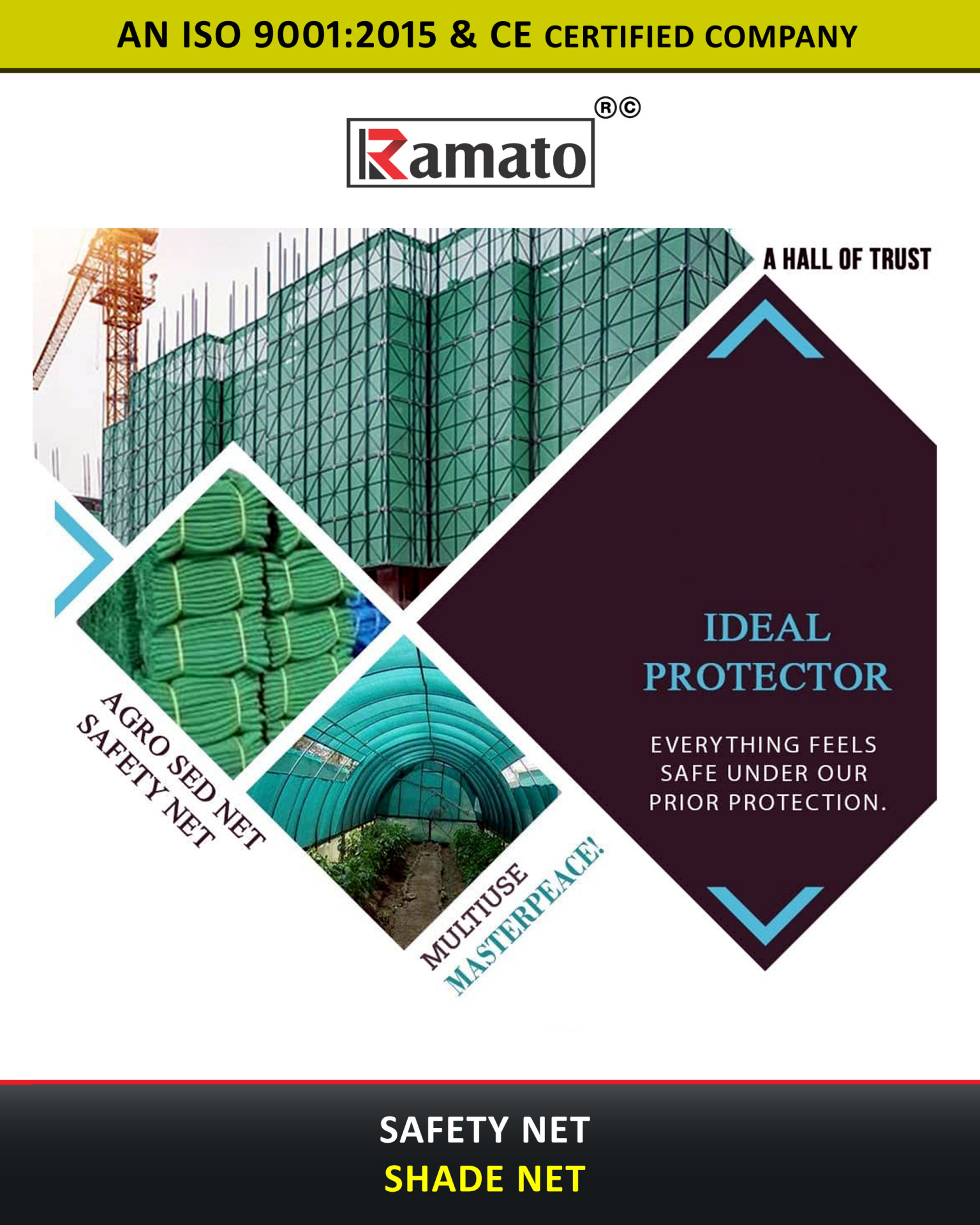 Agro Sed Net Manufacturer Exporter india