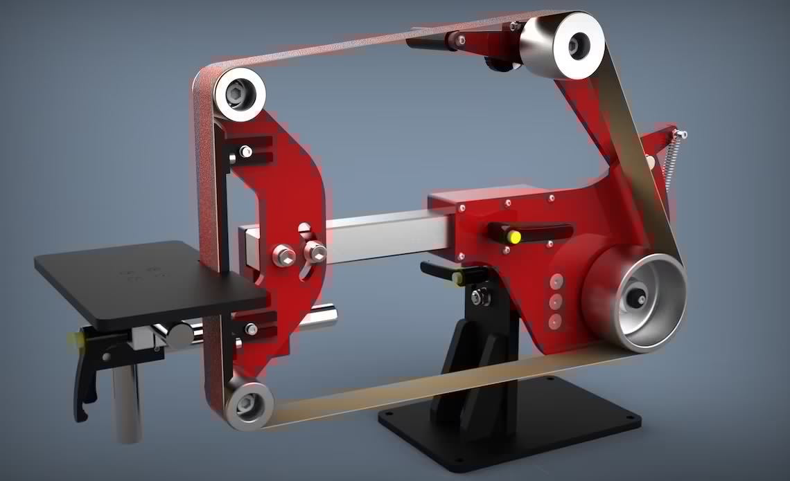 2x72 Belt Grinder Knife Grinder Abrasive Belt Grinding Machine Manufacturer Rajkot Gujarat Bharat (INDIA)