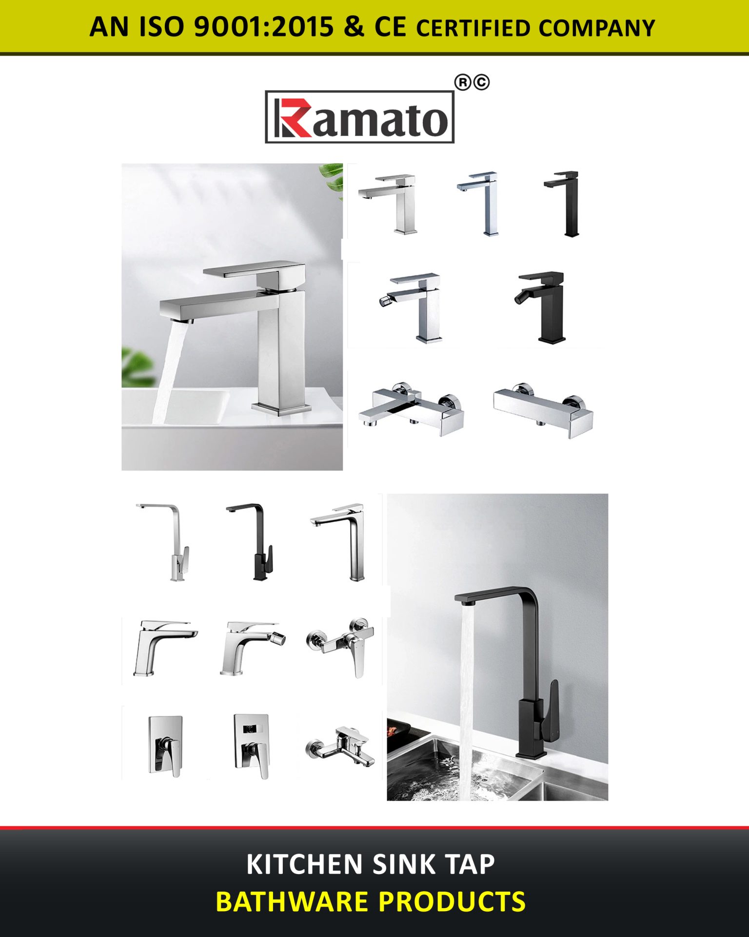 Kitchen Sink Tap Accessories Manufacturer Exporter Rajkot Gujarat Bharat India