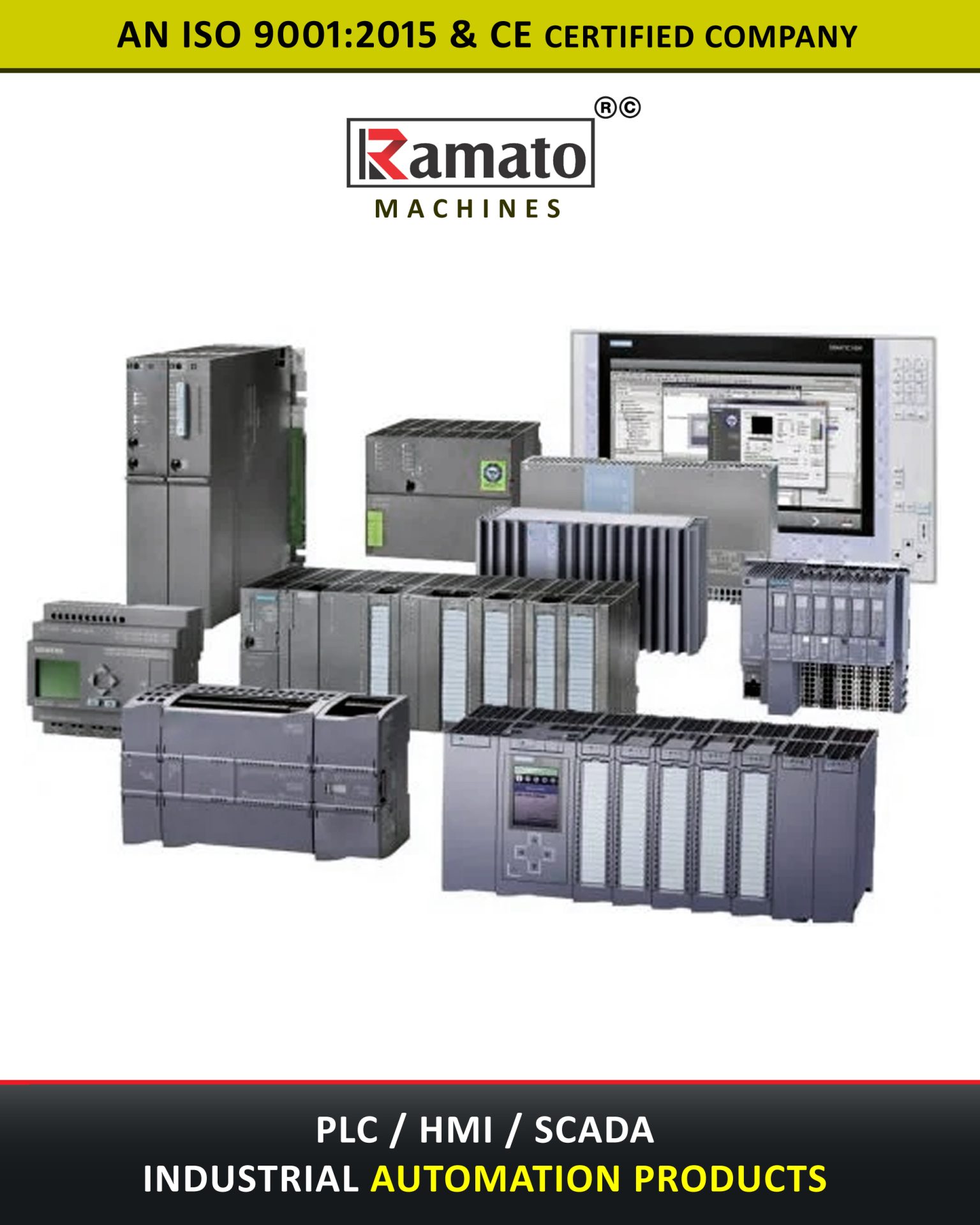 PLC HMI SCADA Manufacturer Exporter Rajkot Gujarat Bharat India