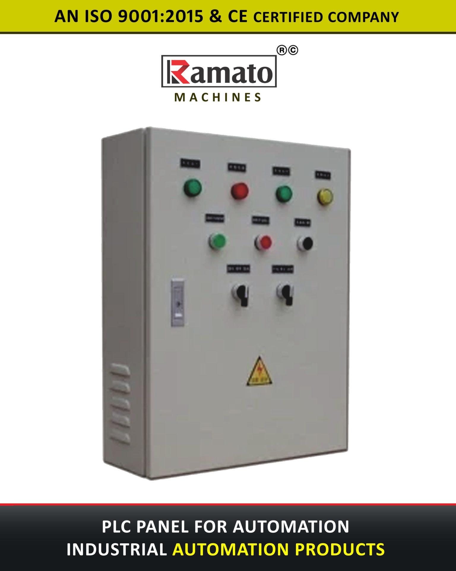 PLC Panel For Automation Manufacturer Exporter Rajkot Gujarat Bharat (INDIA)