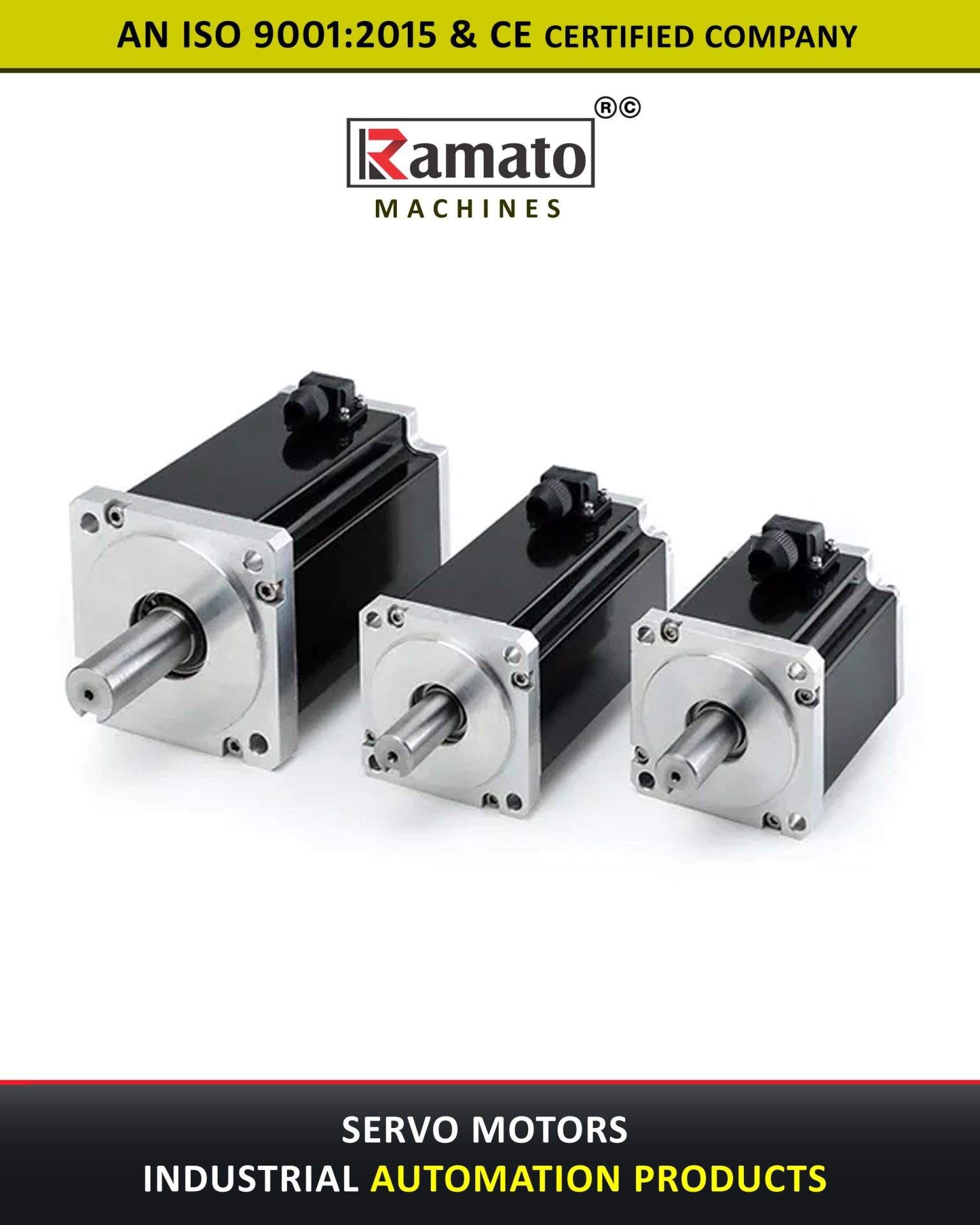 Servo Motors Manufacturer Exporter Rajkot Gujarat Bharat (INDIA)