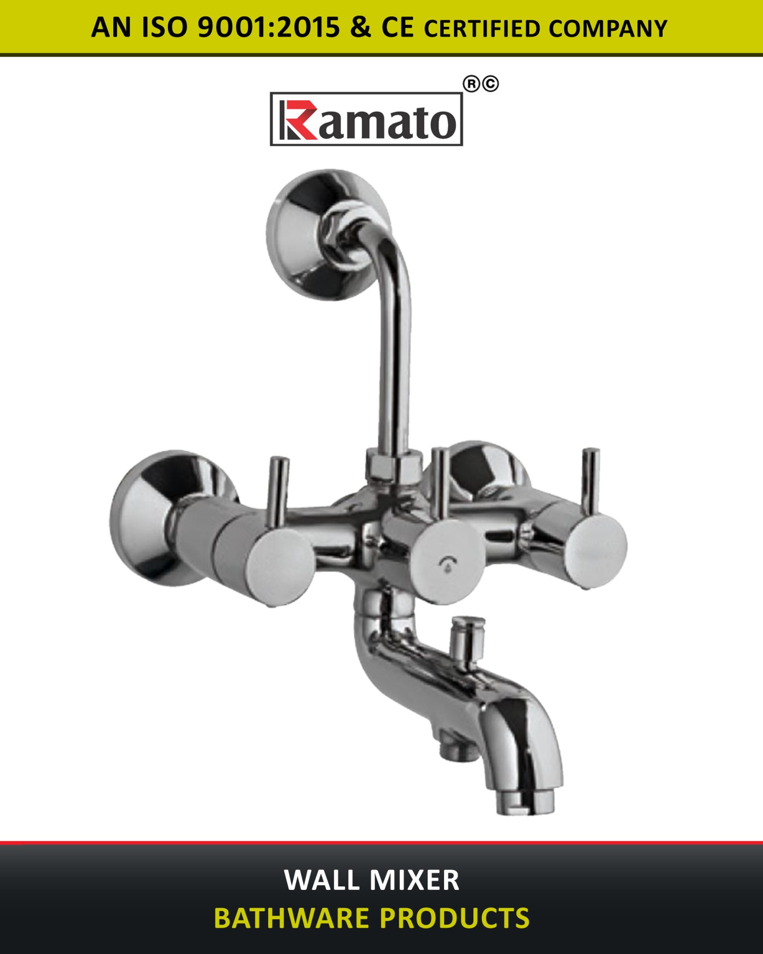 Wall Mixer Manufacturer Exporter in Rajkot Gujarat Bharat India