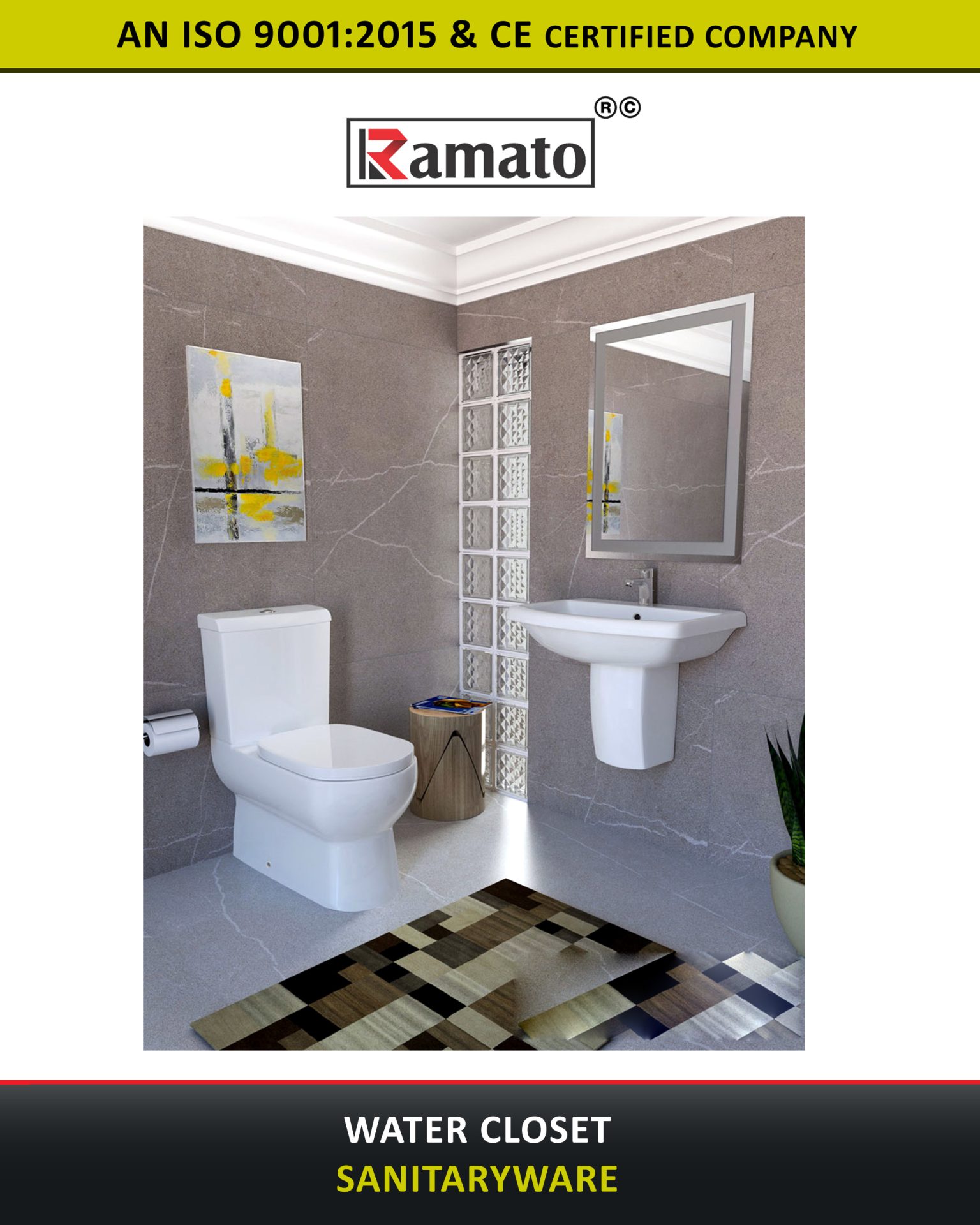Water Closet Manufacturer Exporter in Rajkot Gujarat Bharat India